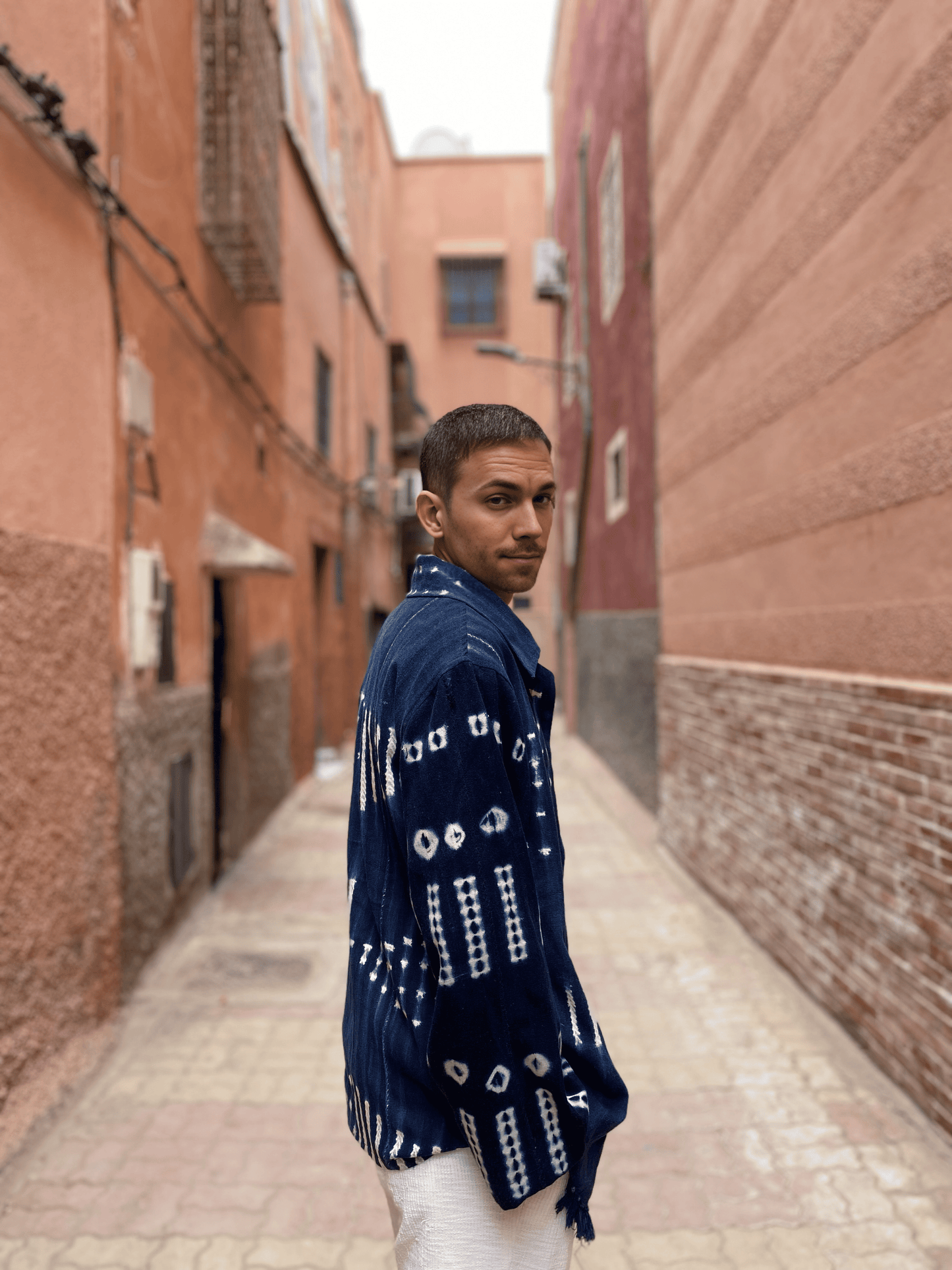 Indigo Kimono Cloth Handcrafted Jacket
