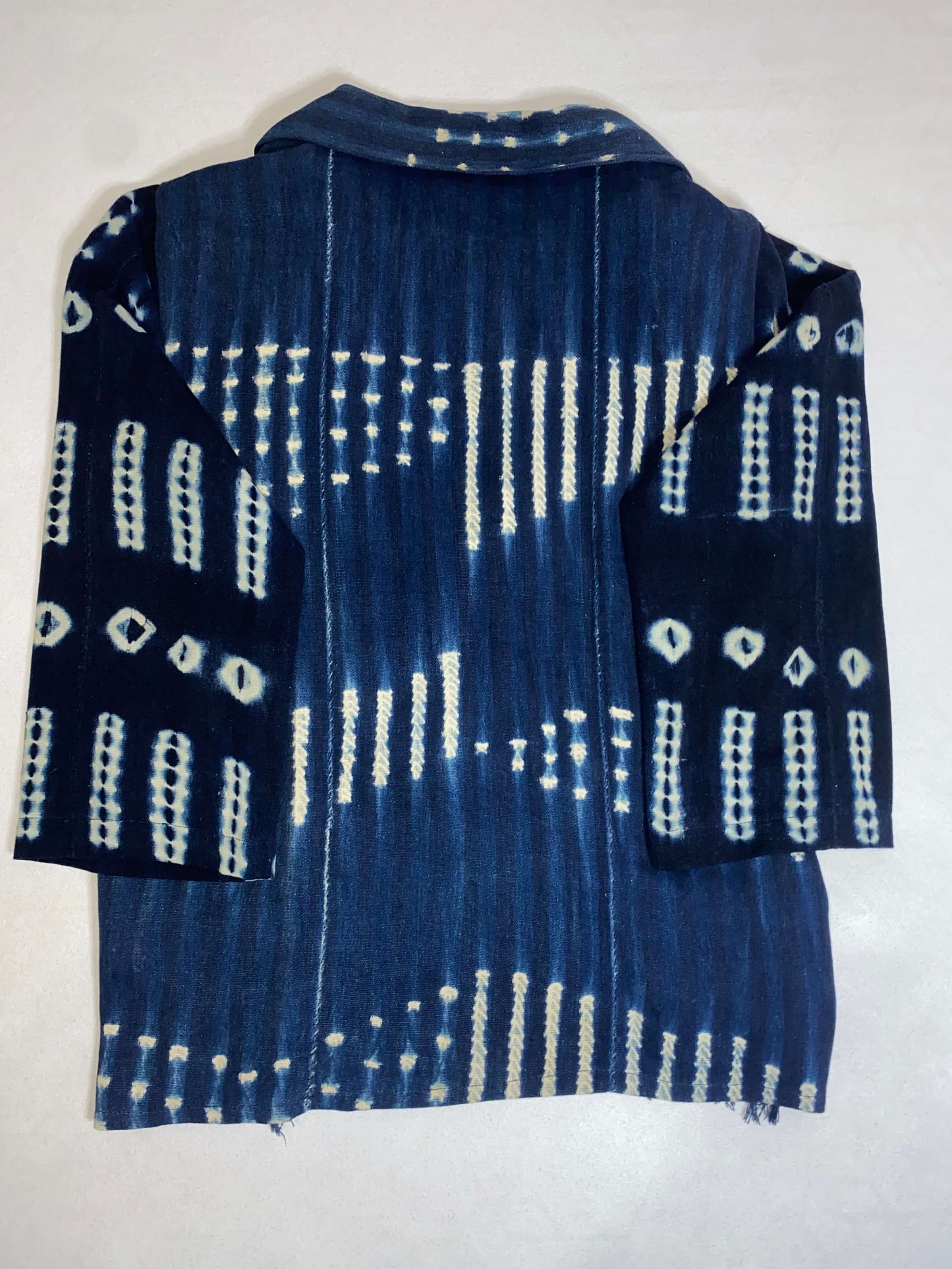 Indigo Kimono Cloth Handcrafted Jacket